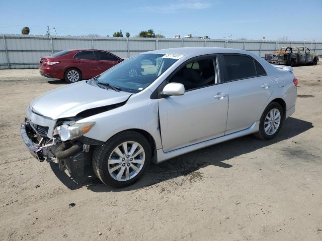 2T1BU4EE8AC425949 - 2010 TOYOTA COROLLA BASE SILVER photo 1