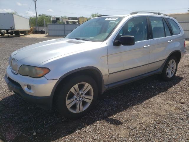 5UXFB33503LH49785 - 2003 BMW X5 4.4I SILVER photo 1