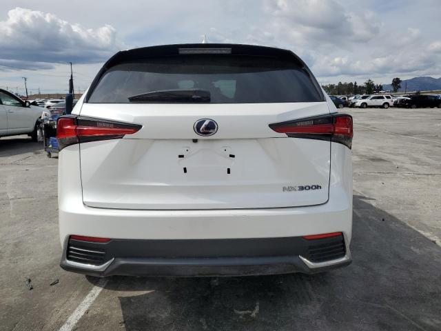 JTJBJRBZ1K2099535 - 2019 LEXUS NX 300H WHITE photo 6