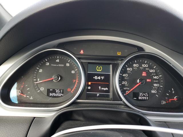 WA1DGAFE1DD014696 - 2013 AUDI Q7 PRESTIGE GRAY photo 9