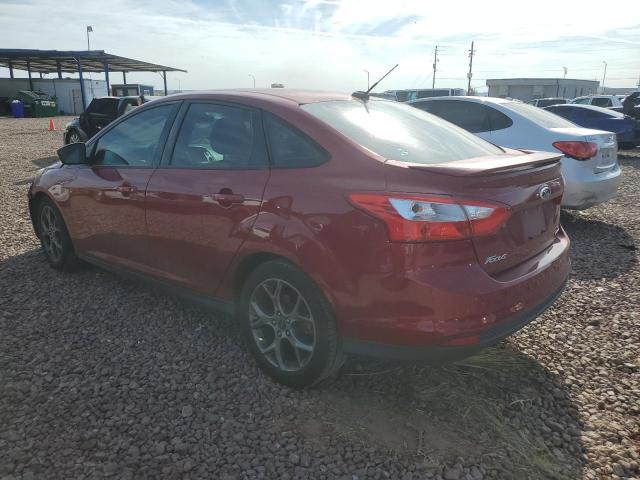 1FADP3F22DL353132 - 2013 FORD FOCUS SE RED photo 2