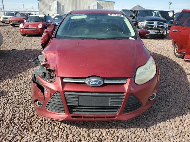 1FADP3F22DL353132 - 2013 FORD FOCUS SE RED photo 5