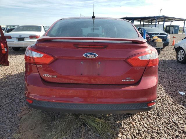 1FADP3F22DL353132 - 2013 FORD FOCUS SE RED photo 6