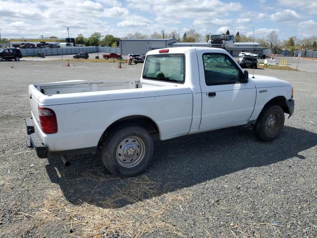 1FTYR10D35PB08113 - 2005 FORD RANGER WHITE photo 3