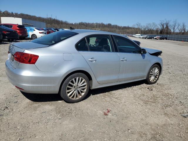 3VWL07AJ7EM218547 - 2014 VOLKSWAGEN JETTA SEL SILVER photo 3