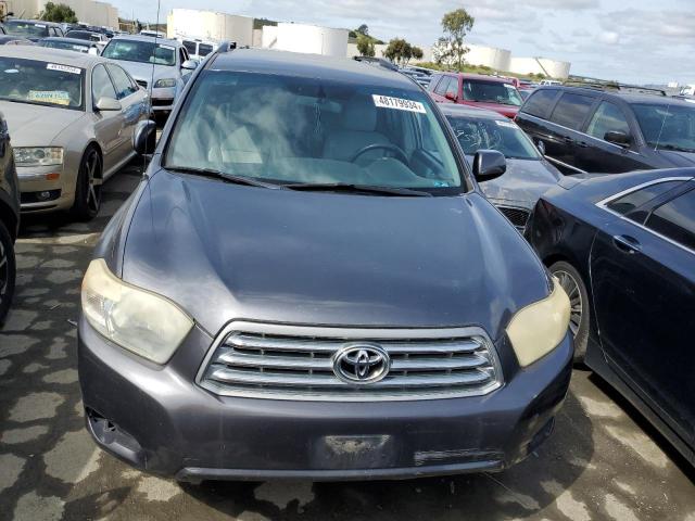 JTEES41A082028410 - 2008 TOYOTA HIGHLANDER GRAY photo 5