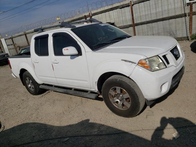 1N6AD0EV2BC447036 - 2011 NISSAN FRONTIER S WHITE photo 4