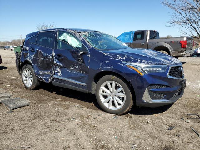 5J8TC1H31KL021466 - 2019 ACURA RDX BLUE photo 4