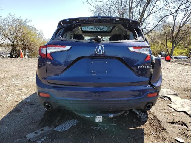 5J8TC1H31KL021466 - 2019 ACURA RDX BLUE photo 6