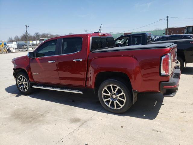 1GTG6EEN2L1120508 - 2020 GMC CANYON DENALI BURGUNDY photo 2