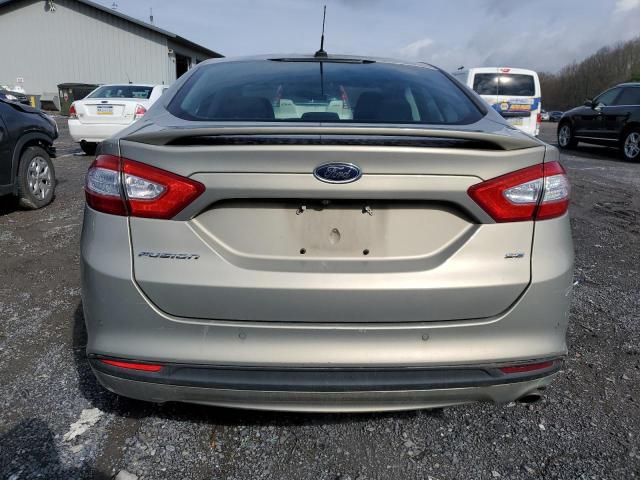 3FA6P0H76GR180169 - 2016 FORD FUSION SE TAN photo 6