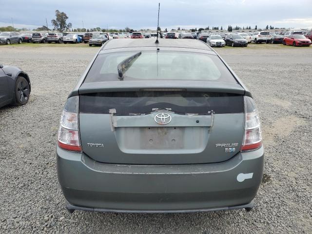 JTDKB20U340079879 - 2004 TOYOTA PRIUS GRAY photo 6