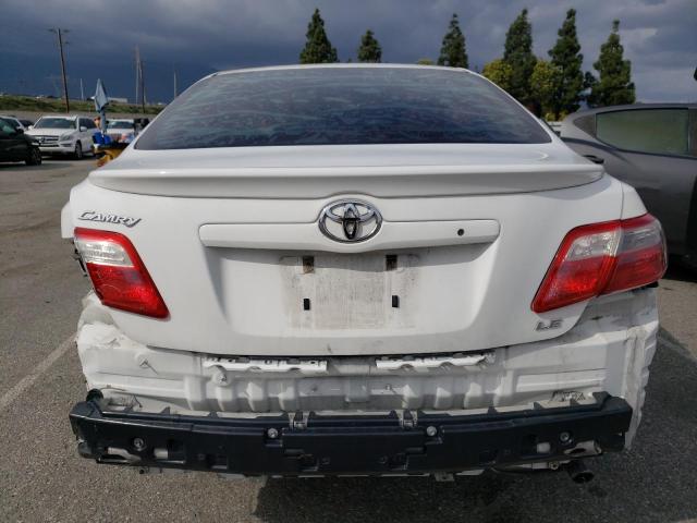 4T1BE46K68U760797 - 2008 TOYOTA CAMRY CE WHITE photo 6