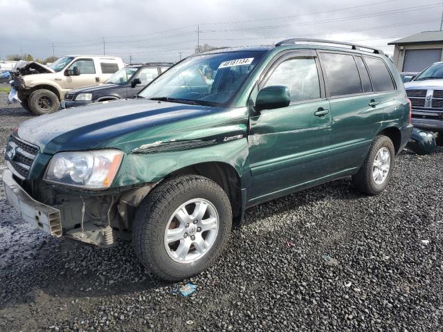 2002 TOYOTA HIGHLANDER LIMITED, 