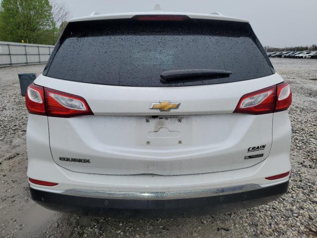 2GNAXMEVXJ6264368 - 2018 CHEVROLET EQUINOX PREMIER WHITE photo 6