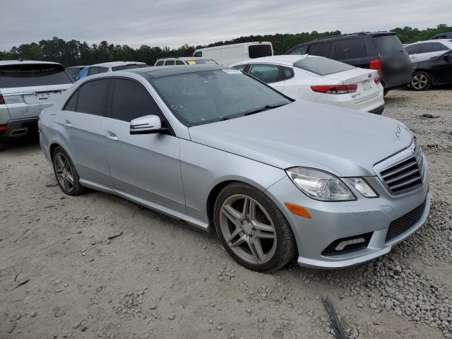 WDDHF8HBXBA352835 - 2011 MERCEDES-BENZ E 350 4MATIC SILVER photo 4