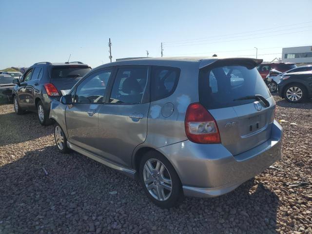 JHMGD38638S050046 - 2008 HONDA FIT SPORT GRAY photo 2