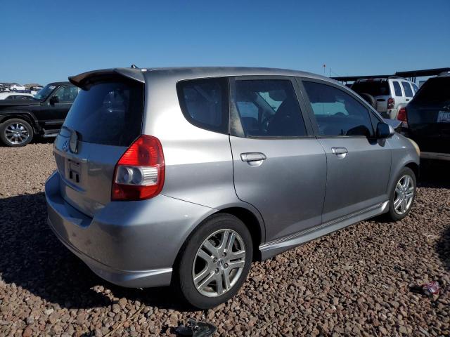 JHMGD38638S050046 - 2008 HONDA FIT SPORT GRAY photo 3