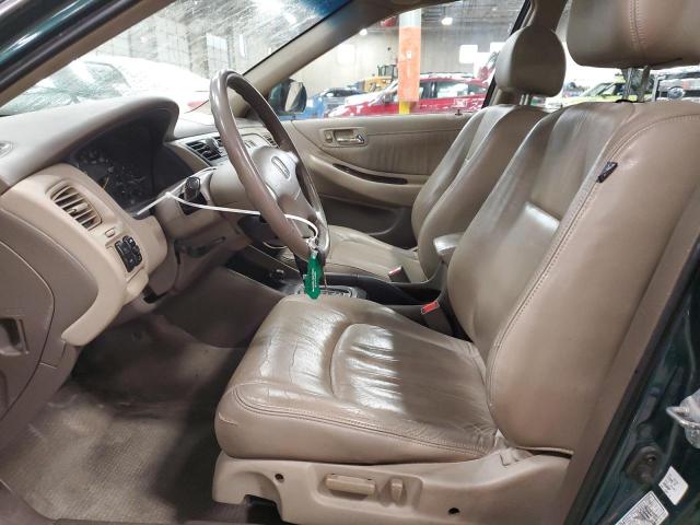 1HGCG16542A076689 - 2002 HONDA ACCORD EX TEAL photo 7