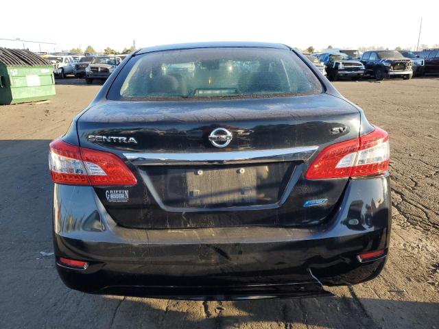 3N1AB7AP9EL612682 - 2014 NISSAN SENTRA S BLACK photo 6