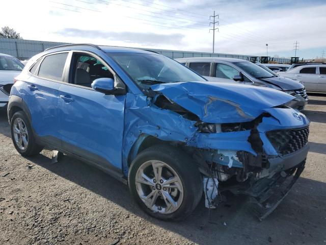 KM8K62AB4NU858974 - 2022 HYUNDAI KONA SEL BLUE photo 4