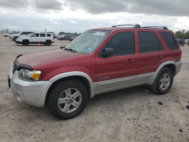 1FMCU95H96KA20485 - 2006 FORD ESCAPE HEV RED photo 1