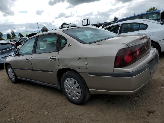 2G1WF52E839212839 - 2003 CHEVROLET IMPALA TAN photo 2