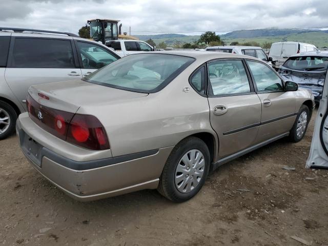 2G1WF52E839212839 - 2003 CHEVROLET IMPALA TAN photo 3