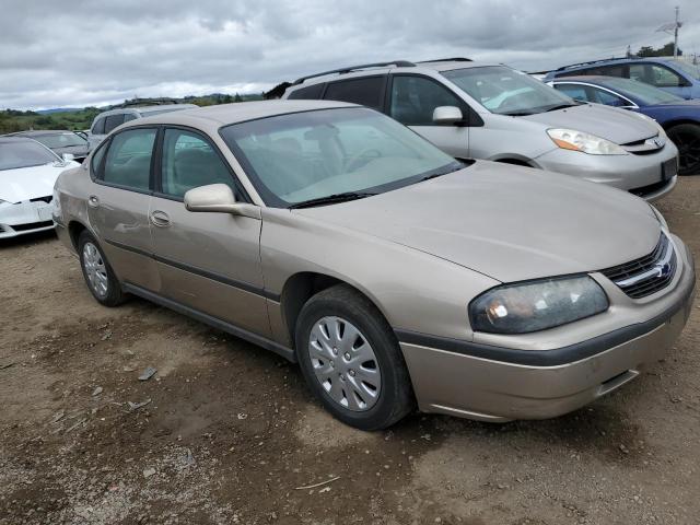 2G1WF52E839212839 - 2003 CHEVROLET IMPALA TAN photo 4