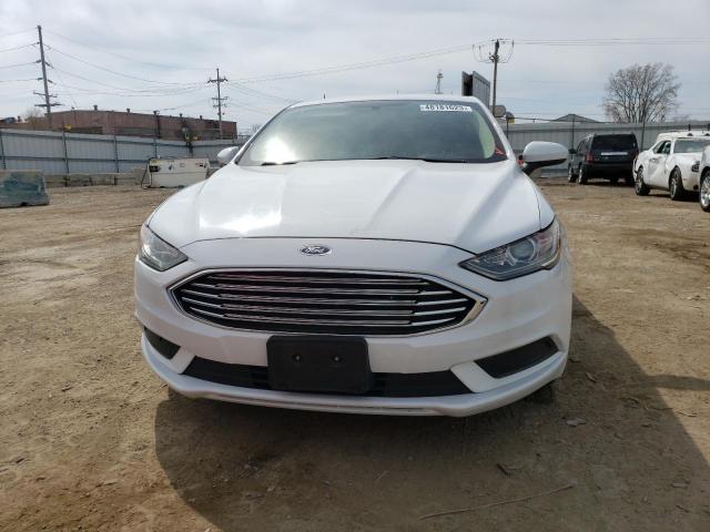 3FA6P0LU3HR385267 - 2017 FORD FUSION SE HYBRID WHITE photo 5