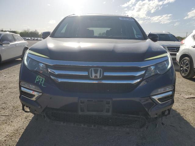 5FNYF6H06GB021911 - 2016 HONDA PILOT ELITE BLUE photo 5