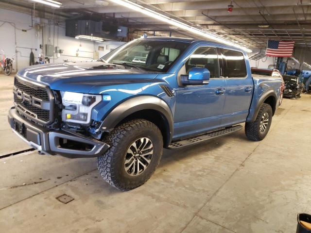 1FTFW1RGXKFA75979 - 2019 FORD F150 RAPTOR BLUE photo 1