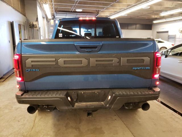 1FTFW1RGXKFA75979 - 2019 FORD F150 RAPTOR BLUE photo 6