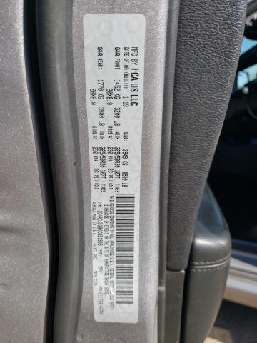 1C4RDJDG8KC651905 - 2019 DODGE DURANGO GT SILVER photo 13