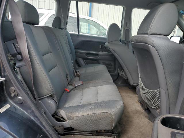 5FNYF28126B048314 - 2006 HONDA PILOT LX BLUE photo 11