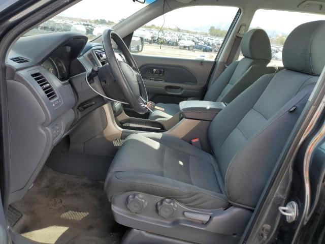 5FNYF28126B048314 - 2006 HONDA PILOT LX BLUE photo 7