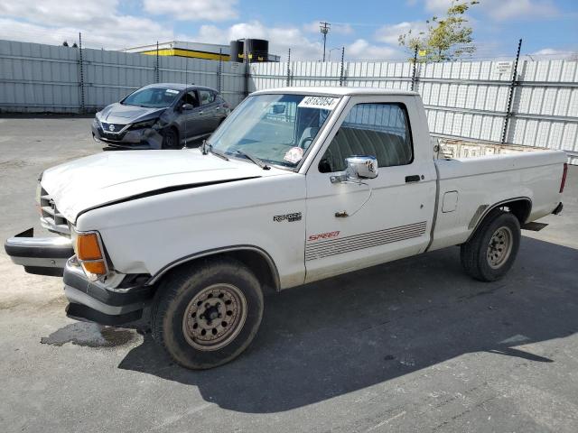 1FTCR10AXMUD54351 - 1991 FORD RANGER WHITE photo 1