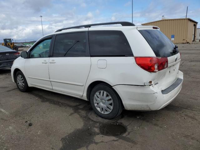 5TDZK23C17S050433 - 2007 TOYOTA SIENNA CE WHITE photo 2