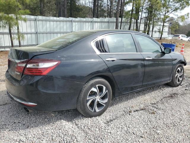 1HGCR2F39HA122508 - 2017 HONDA ACCORD LX BLACK photo 3