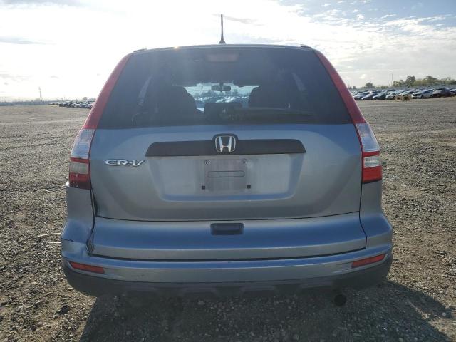 5J6RE3H36BL052432 - 2011 HONDA CR-V LX BLUE photo 6