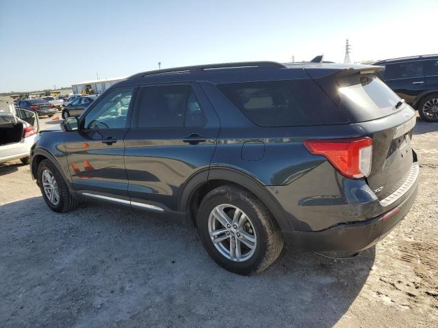 1FMSK7DH9NGB02452 - 2022 FORD EXPLORER XLT GRAY photo 2