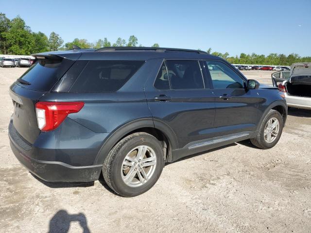 1FMSK7DH9NGB02452 - 2022 FORD EXPLORER XLT GRAY photo 3