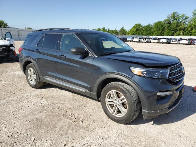 1FMSK7DH9NGB02452 - 2022 FORD EXPLORER XLT GRAY photo 4