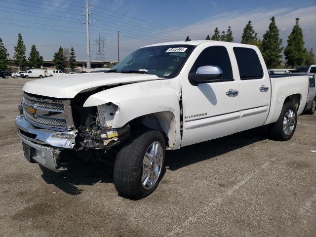 3GCPCSE03CG157161 - 2012 CHEVROLET SILVERADO C1500 LT WHITE photo 1