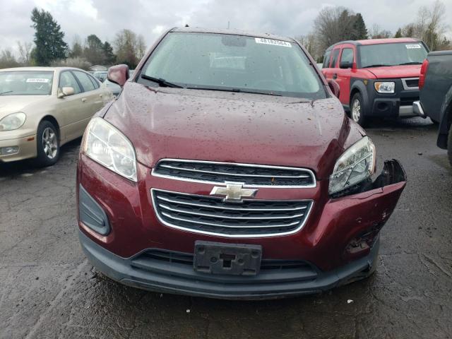 3GNCJNSB2GL266968 - 2016 CHEVROLET TRAX LS BURGUNDY photo 5