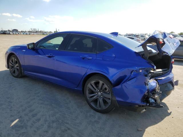 19UUB5F58NA001590 - 2022 ACURA TLX TECH A BLUE photo 2