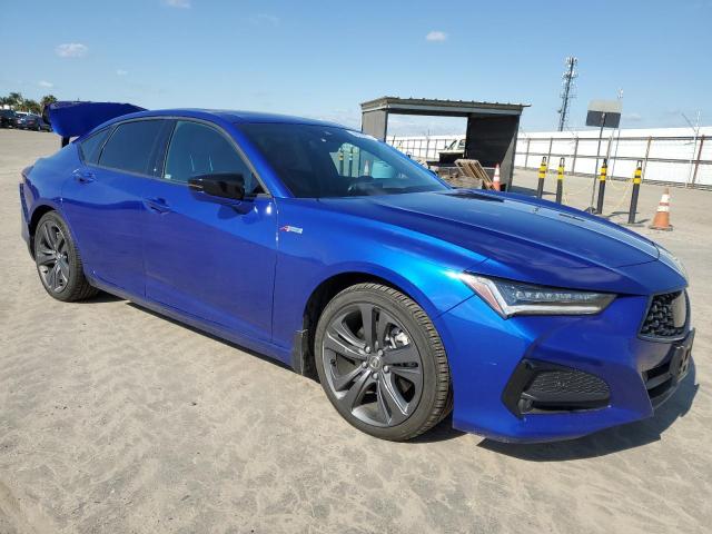 19UUB5F58NA001590 - 2022 ACURA TLX TECH A BLUE photo 4