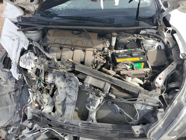 3N1AB7AP3HY226556 - 2017 NISSAN SENTRA S WHITE photo 11