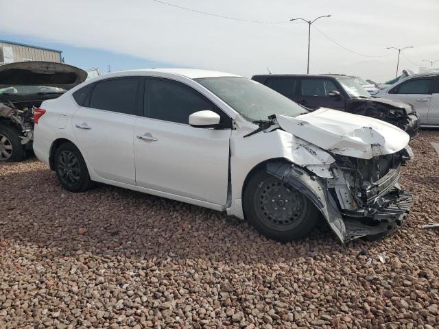 3N1AB7AP3HY226556 - 2017 NISSAN SENTRA S WHITE photo 4