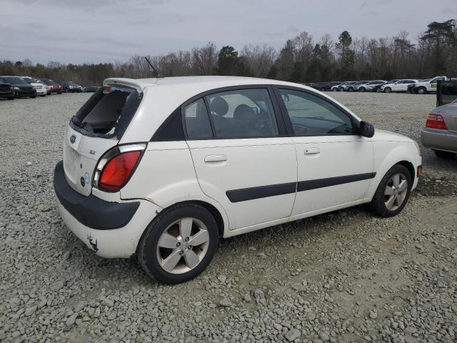 KNADE163176286536 - 2007 KIA RIO 5 SX WHITE photo 3